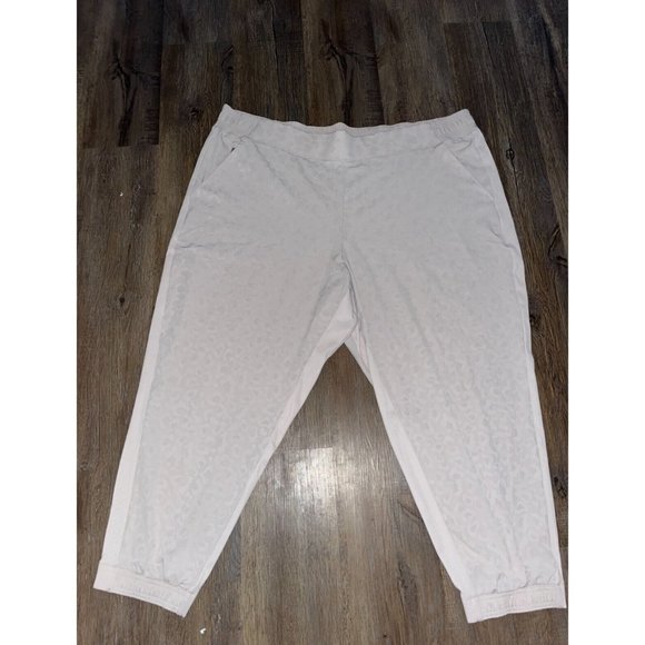 Athleta Brooklyn Textured Jogger-NWT-Size 26-Leopard Abalone Grey - Picture 1 of 4